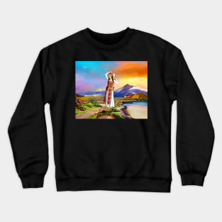 The Masis Ararat Lady Armenia Crewneck Sweatshirt